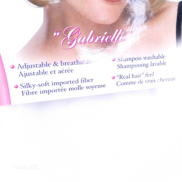 Adult salon quality blond wig ,synthetic hair - Picture 10 of 13